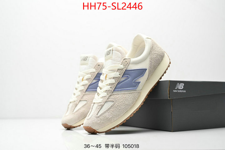 Women Shoes-New Balance exclusive cheap ID: SL2446 $: 75USD