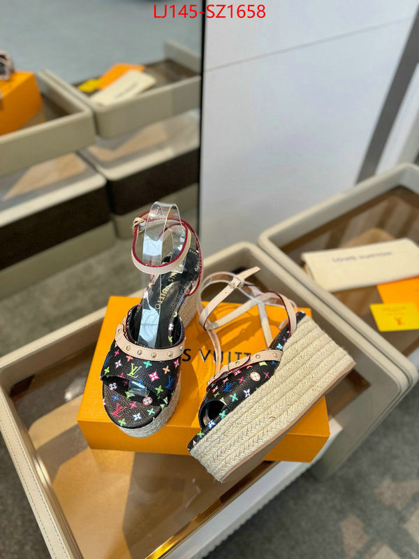 Women Shoes-LV luxury 7 star replica ID: SZ1658 $: 145USD