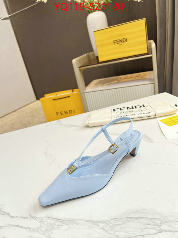 Women Shoes-Fendi wholesale designer shop ID: SZ1120 $: 119USD