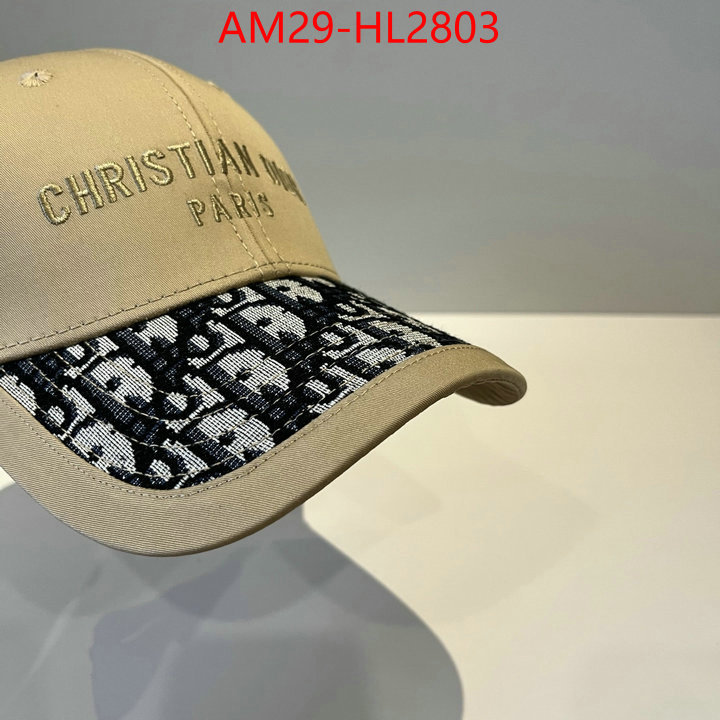 Cap (Hat)-Dior luxury fake ID: HL2803 $: 29USD