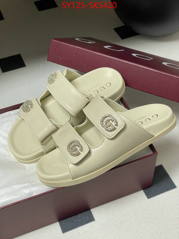 Women Shoes-Gucci 2024 replica wholesale cheap sales online ID: SK5420 $: 125USD