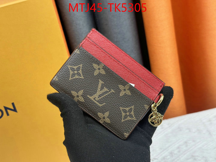 LV Bags(4A)-Wallet is it illegal to buy dupe ID: TK5305 $: 45USD,