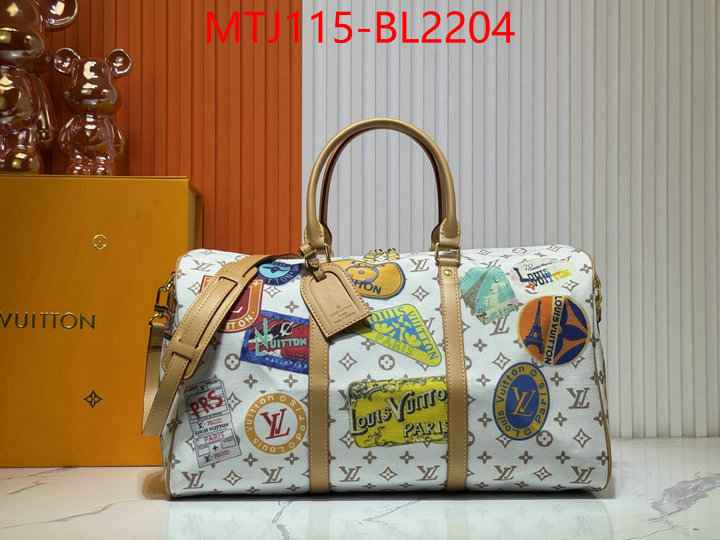 LV Bags(4A)-Keepall BandouliRe 45-50- 2024 perfect replica designer ID: BL2204 $: 115USD,