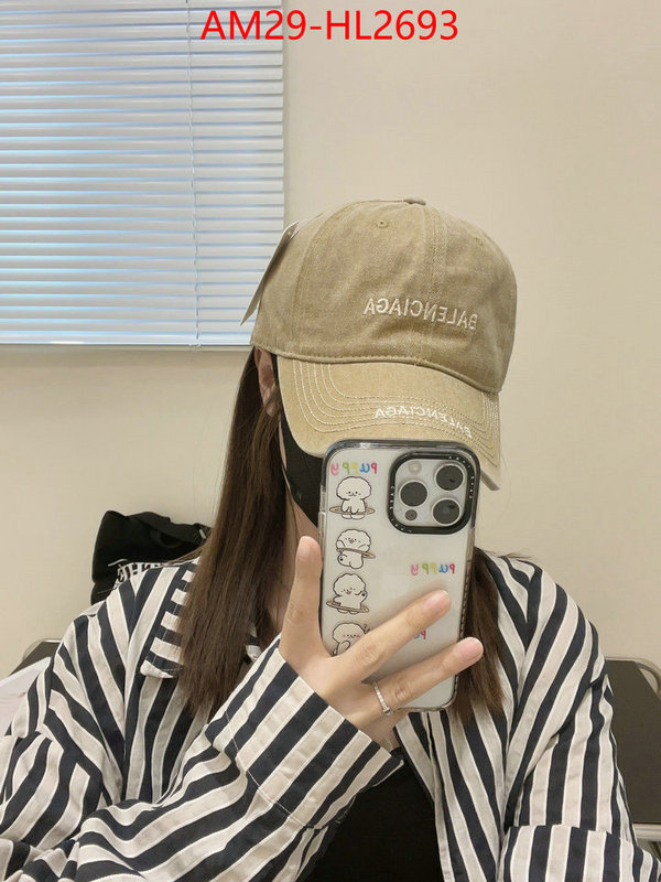 Cap(Hat)-Balenciaga we offer ID: HL2693 $: 29USD