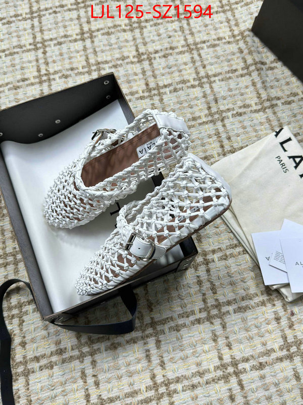 Women Shoes-ALAIA luxury fake ID: SZ1594 $: 125USD