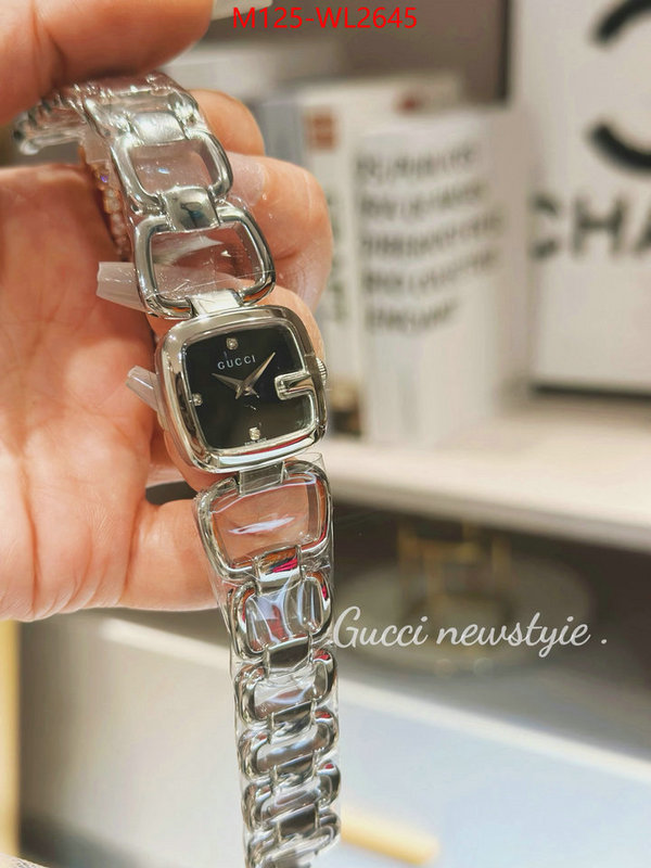 Watch(4A)-Gucci replica online ID: WL2645 $: 125USD
