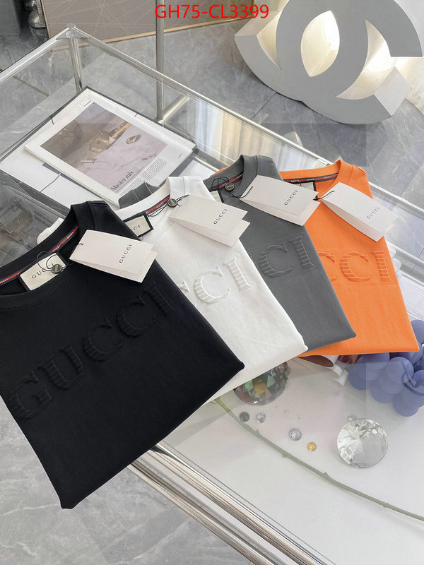 Clothing-Gucci luxury cheap replica ID: CL3399 $: 75USD