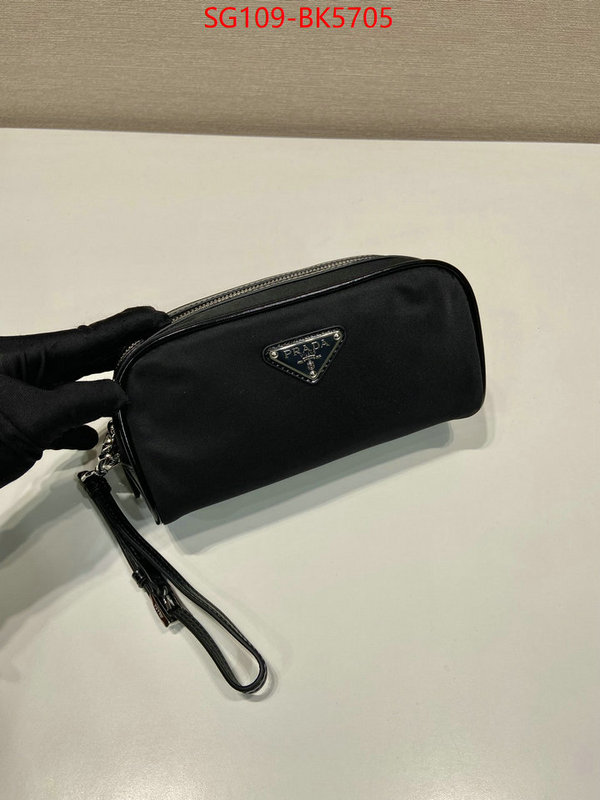 Prada Bags(TOP)-Clutch- top designer replica ID: BK5705 $: 109USD,