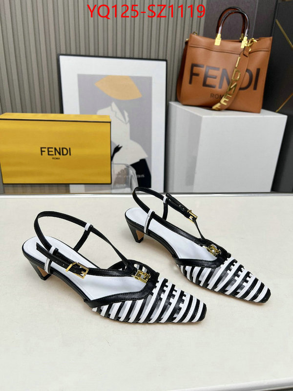 Women Shoes-Fendi best luxury replica ID: SZ1119 $: 125USD