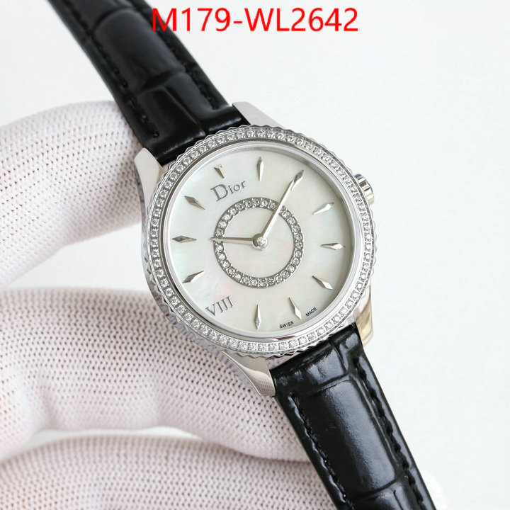 Watch(4A)-Dior what's the best to buy replica ID: WL2642 $: 179USD