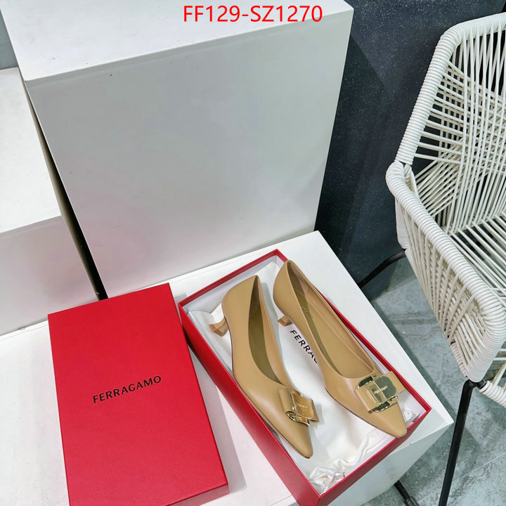 Women Shoes-Ferragamo high quality designer replica ID: SZ1270 $: 129USD