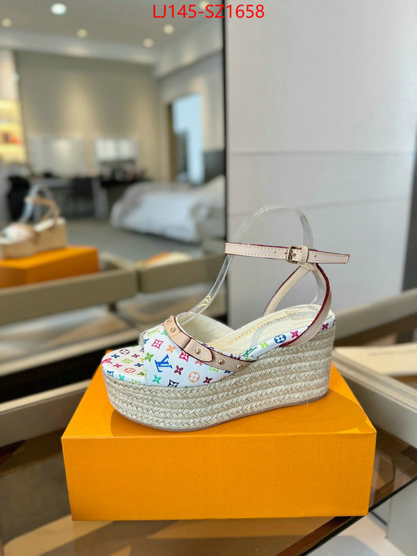 Women Shoes-LV luxury 7 star replica ID: SZ1658 $: 145USD