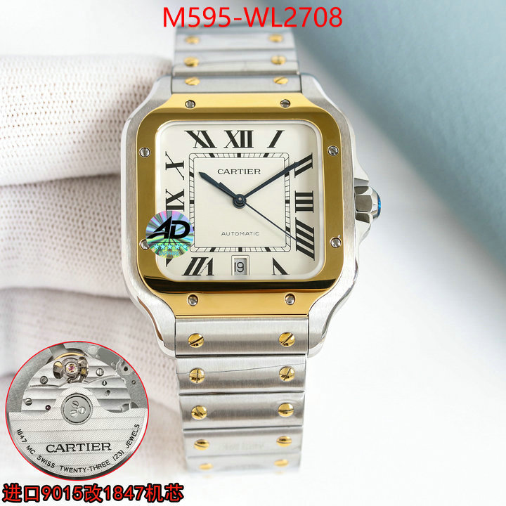 Watch(TOP)-Cartier we provide top cheap aaaaa ID: WL2708 $: 595USD
