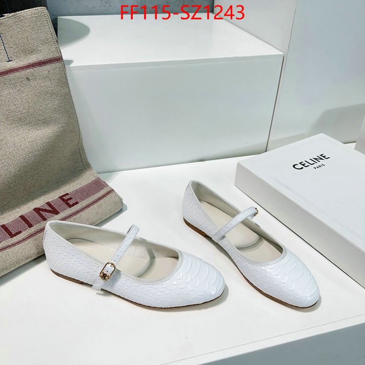 Women Shoes-CELINE where to buy fakes ID: SZ1243 $: 115USD