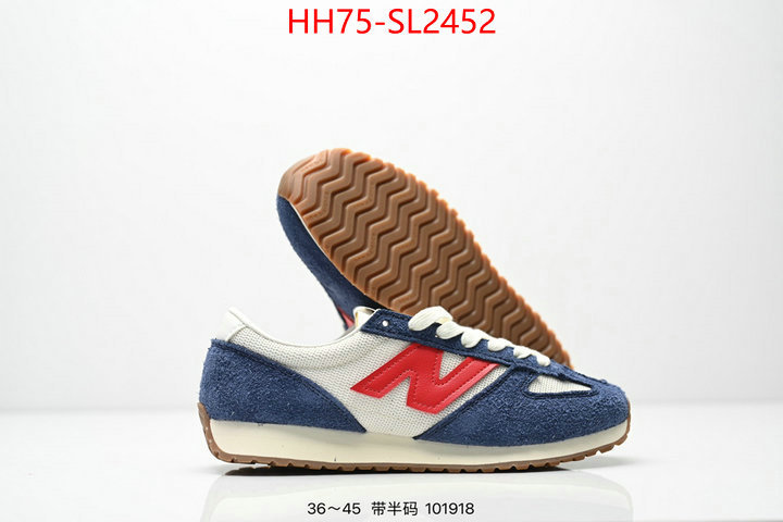 Men Shoes-New Balance for sale cheap now ID: SL2452 $: 75USD