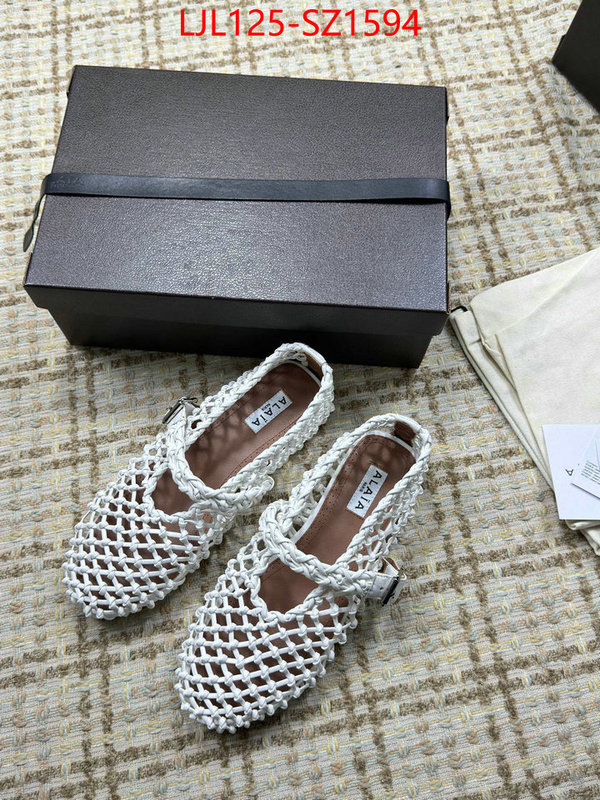 Women Shoes-ALAIA luxury fake ID: SZ1594 $: 125USD