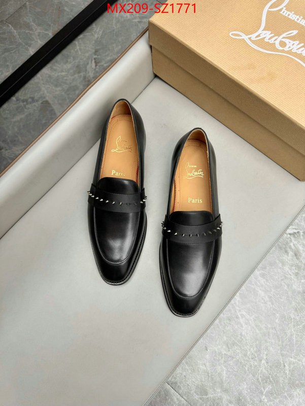 Men Shoes-Christian Louboutin best fake ID: SZ1771 $: 209USD-shoes yupoo Men Shoes-Christian Louboutin best fake ID: SZ1771 $: 209USD