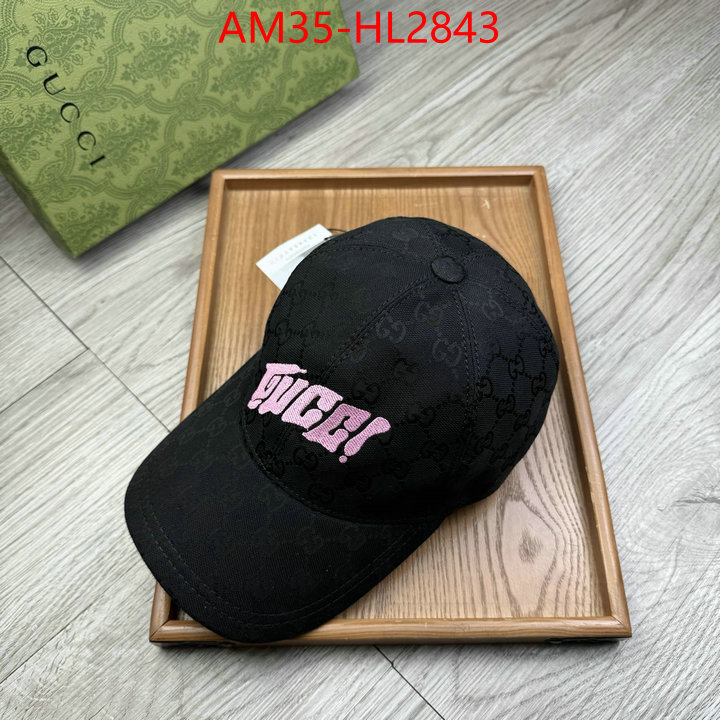 Cap(Hat)-Gucci wholesale sale ID: HL2843 $: 35USD