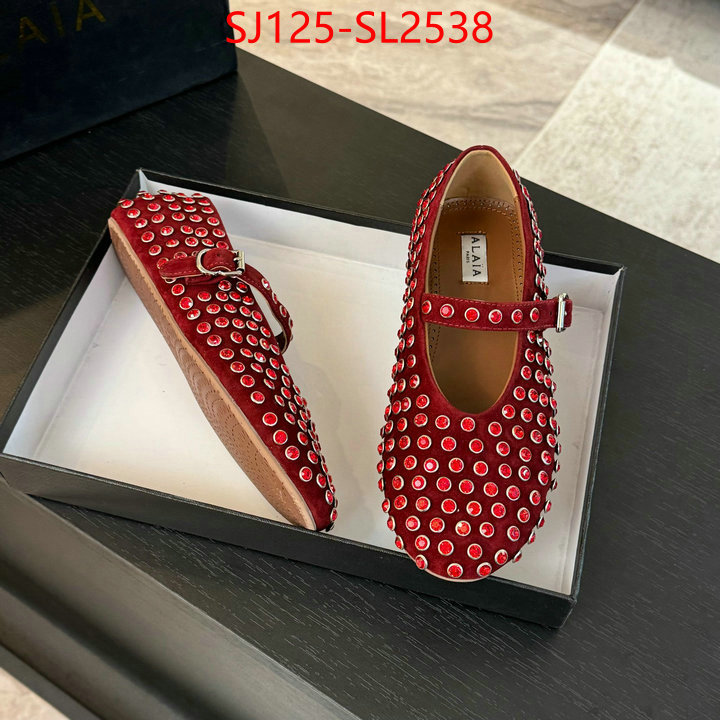 Women Shoes-ALAIA cheap high quality replica ID: SL2538 $: 125USD