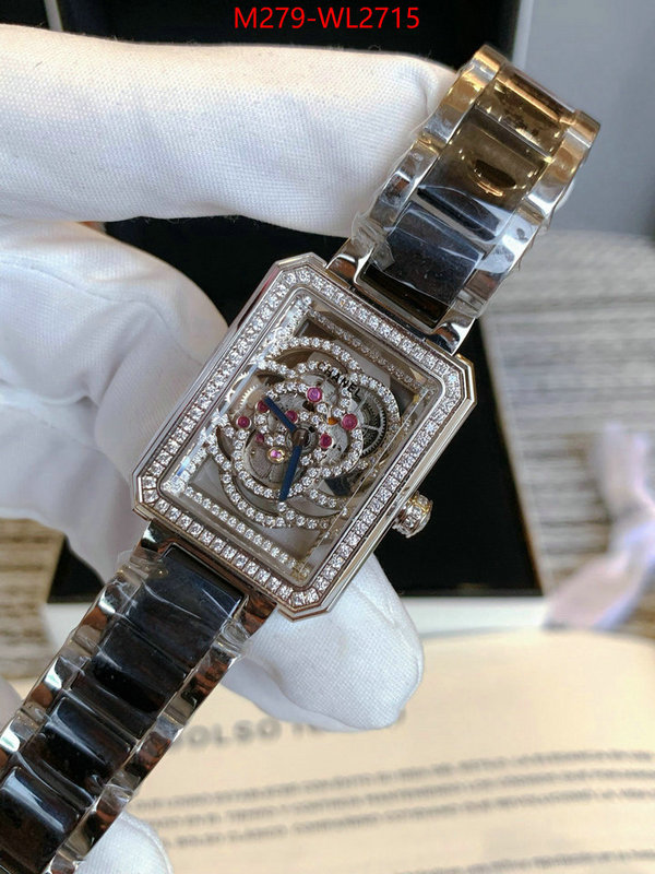 Watch(TOP)-Chanel fake high quality ID: WL2715 $: 279USD