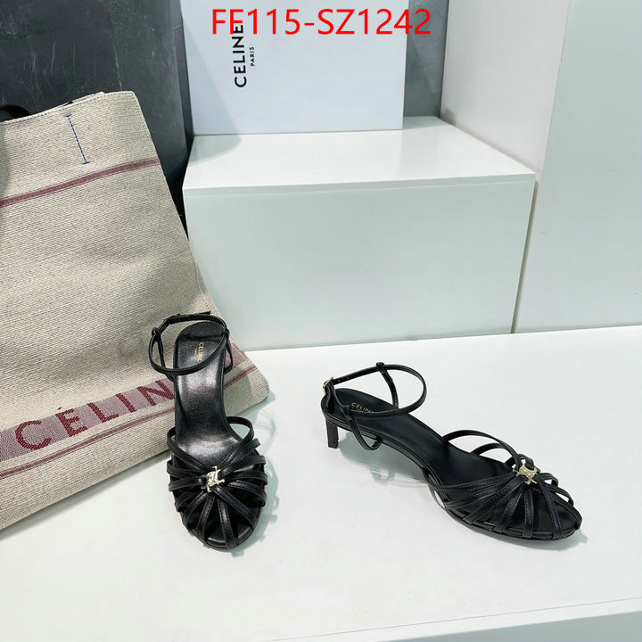 Women Shoes-CELINE 2024 replica wholesale cheap sales online ID: SZ1242 $: 115USD