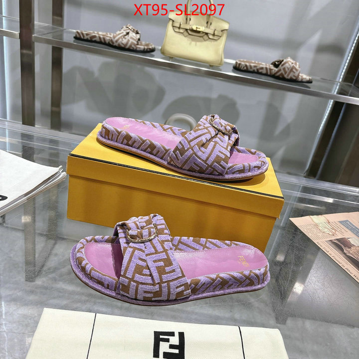 Women Shoes-Fendi designer 1:1 replica ID: SL2097 $: 95USD