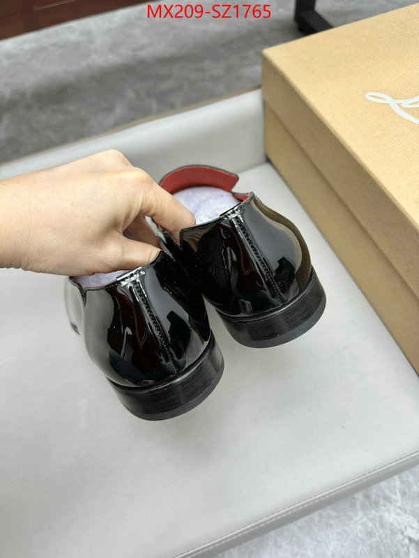 Men Shoes-Christian Louboutin what ID: SZ1765 $: 209USD-shoes yupoo Men Shoes-Christian Louboutin what ID: SZ1765 $: 209USD