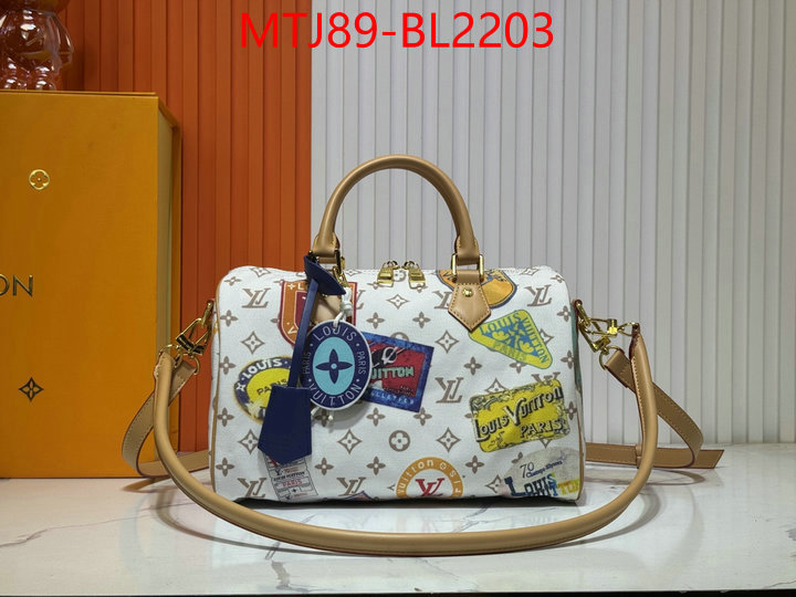LV Bags(4A)-Speedy- how to buy replica shop ID: BL2203 $: 89USD,