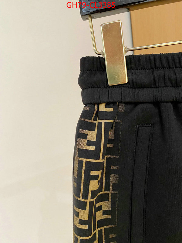 Clothing-Fendi where to buy ID: CL3385 $: 79USD