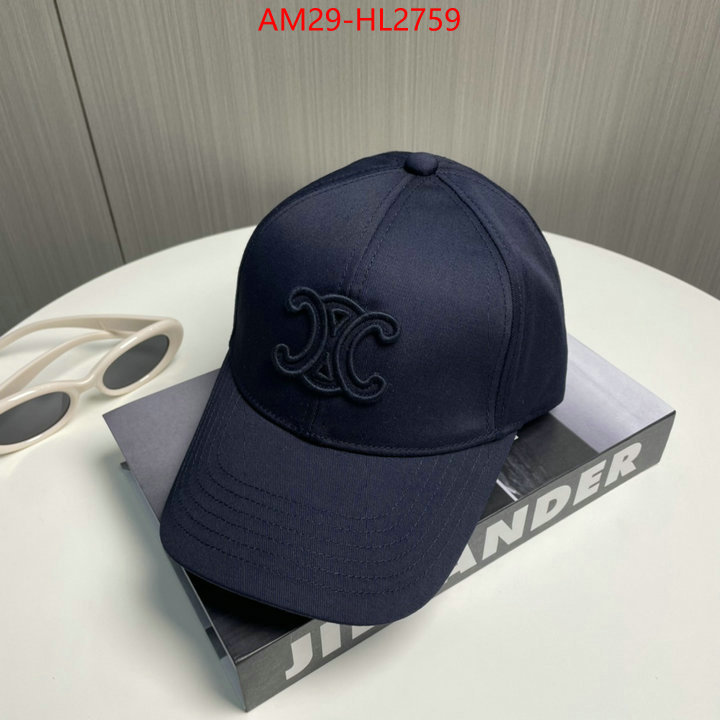 Cap(Hat)-Celine new designer replica ID: HL2759 $: 29USD
