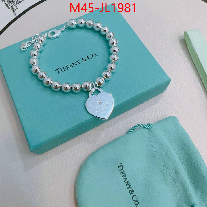 Jewelry-Tiffany fake designer ID: JL1981 $: 45USD