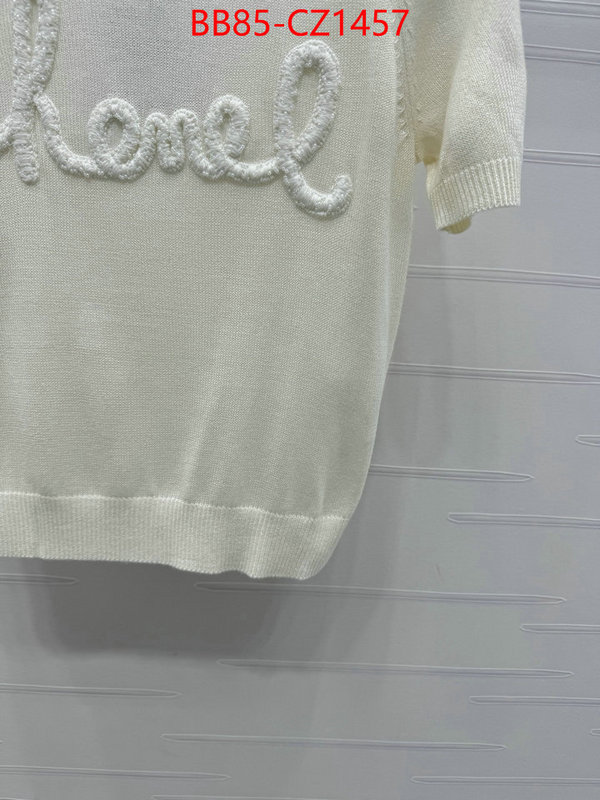 Clothing-Chanel buy top high quality replica ID: CZ1457 $: 85USD