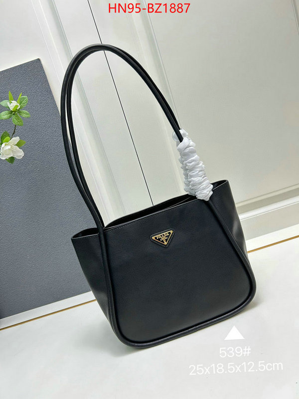 Prada Bags(4A)-Handbag- buy sell ID: BZ1887 $: 95USD,