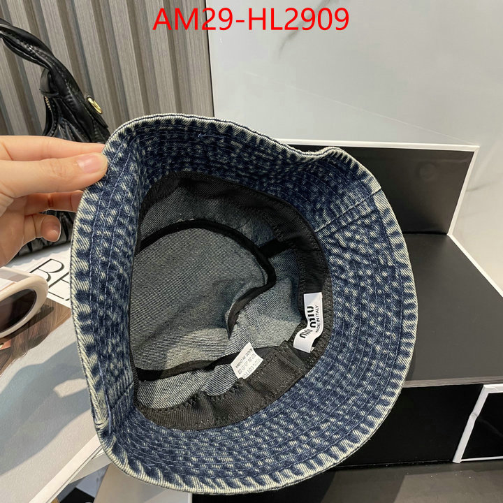 Cap(Hat)-Miu Miu designer 7 star replica ID: HL2909 $: 29USD