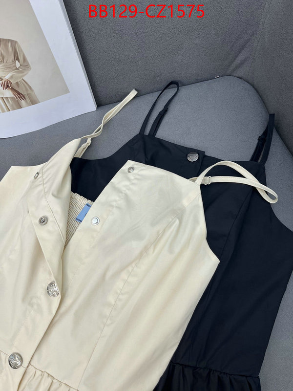 Clothing-Prada designer fashion replica ID: CZ1575 $: 129USD