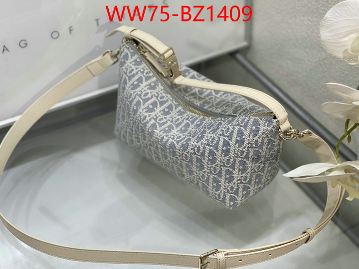 Dior Bags(4A)-Crossbody- top quality fake ID: BZ1409 $: 75USD,