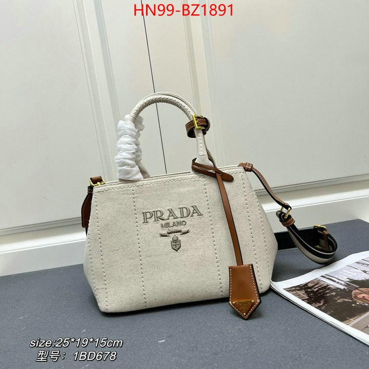Prada Bags(4A)-Handbag- best knockoff ID: BZ1891 $: 99USD,