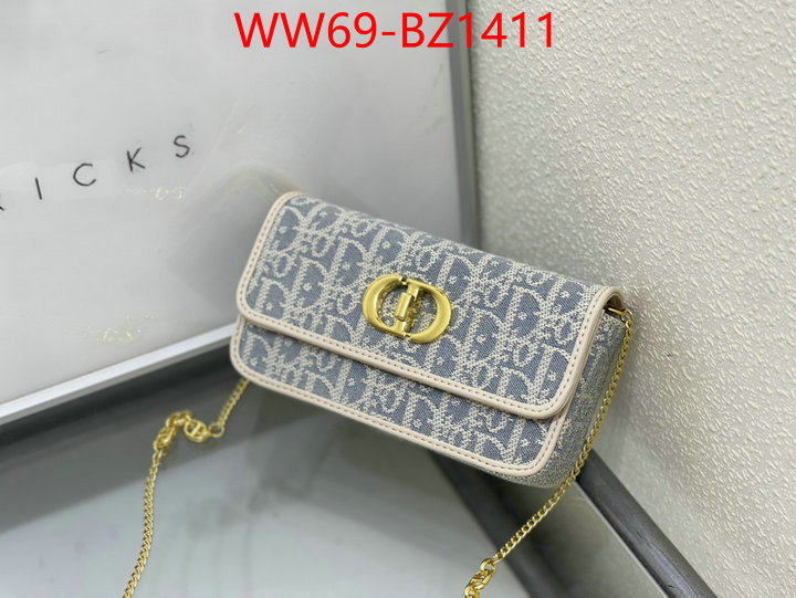 Dior Bags(4A)-Crossbody- top sale ID: BZ1411 $: 69USD,