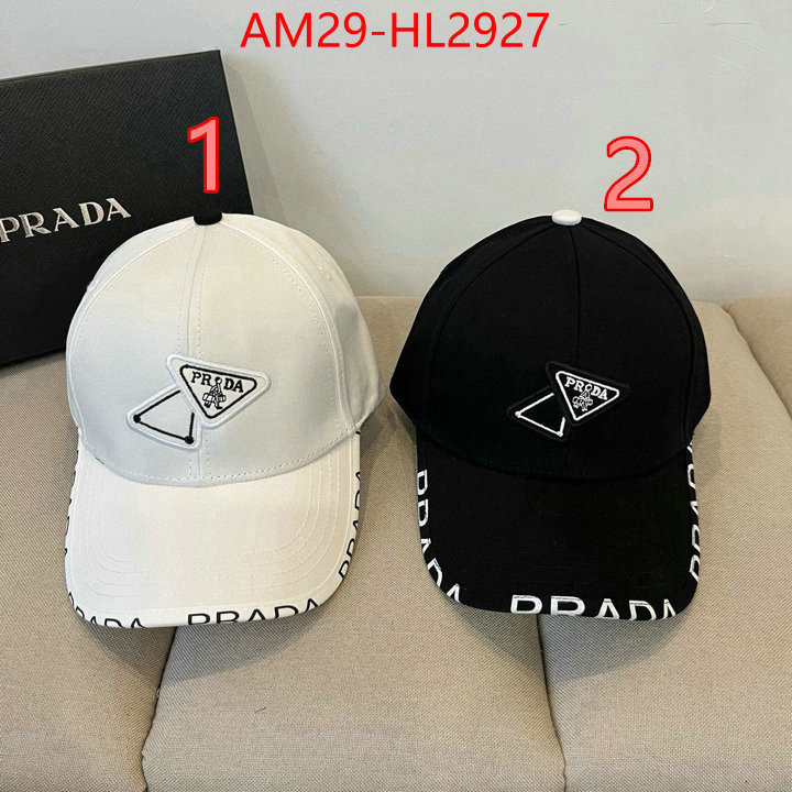 Cap (Hat)-Prada replica 2024 perfect luxury ID: HL2927 $: 29USD