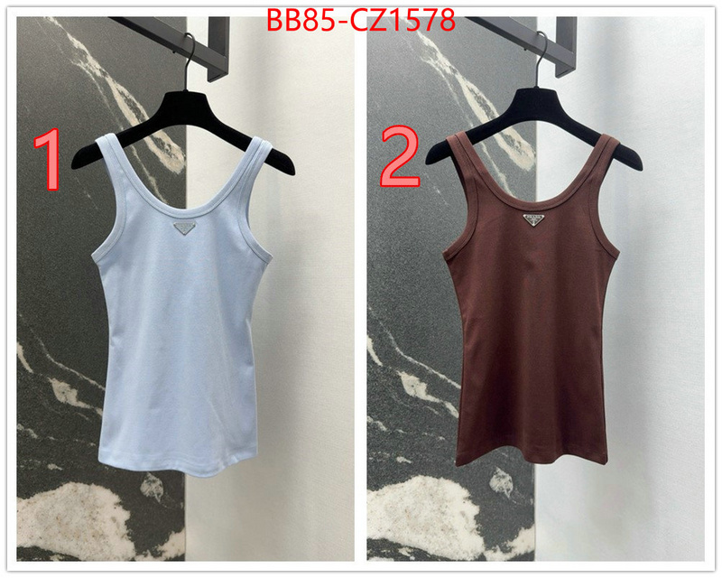 Clothing-Prada wholesale replica shop ID: CZ1578 $: 85USD