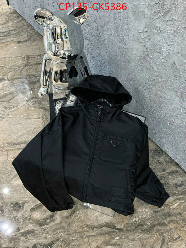 Clothing-Prada wholesale sale ID: CK5386 $: 135USD