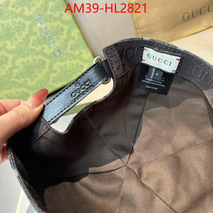 Cap(Hat)-Gucci high quality designer ID: HL2821 $: 39USD