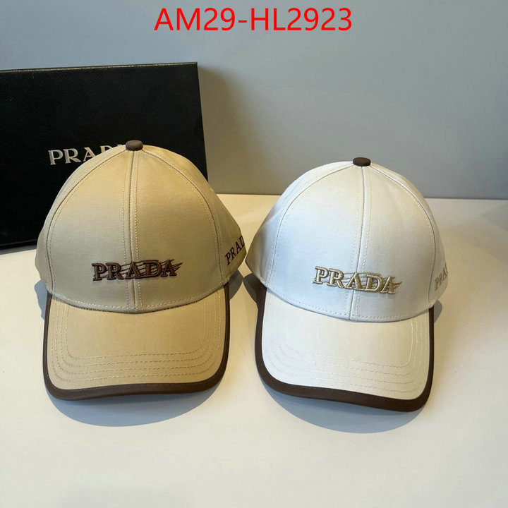 Cap (Hat)-Prada replica shop ID: HL2923 $: 29USD