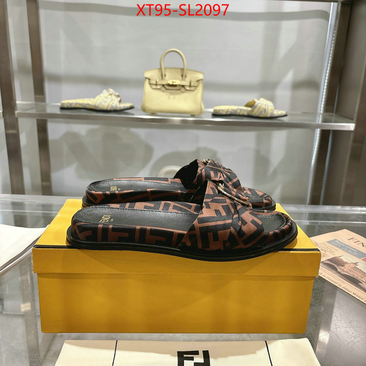 Women Shoes-Fendi designer 1:1 replica ID: SL2097 $: 95USD