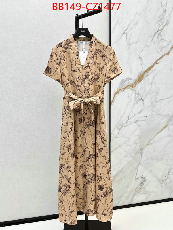 Clothing-Dior outlet 1:1 replica ID: CZ1477 $: 149USD
