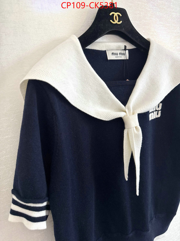 Clothing-MIU MIU we offer ID: CK5381 $: 109USD