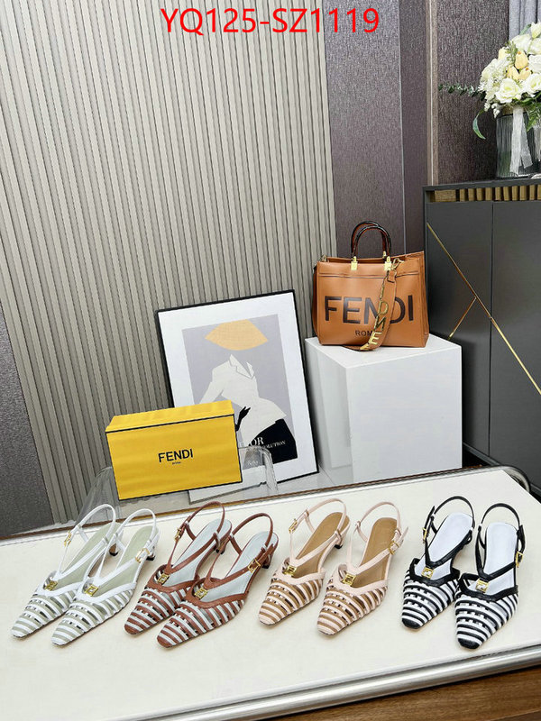 Women Shoes-Fendi best luxury replica ID: SZ1119 $: 125USD