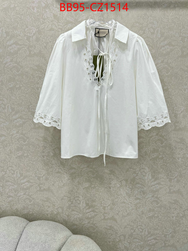 Clothing-Gucci 7 star quality designer replica ID: CZ1514 $: 95USD