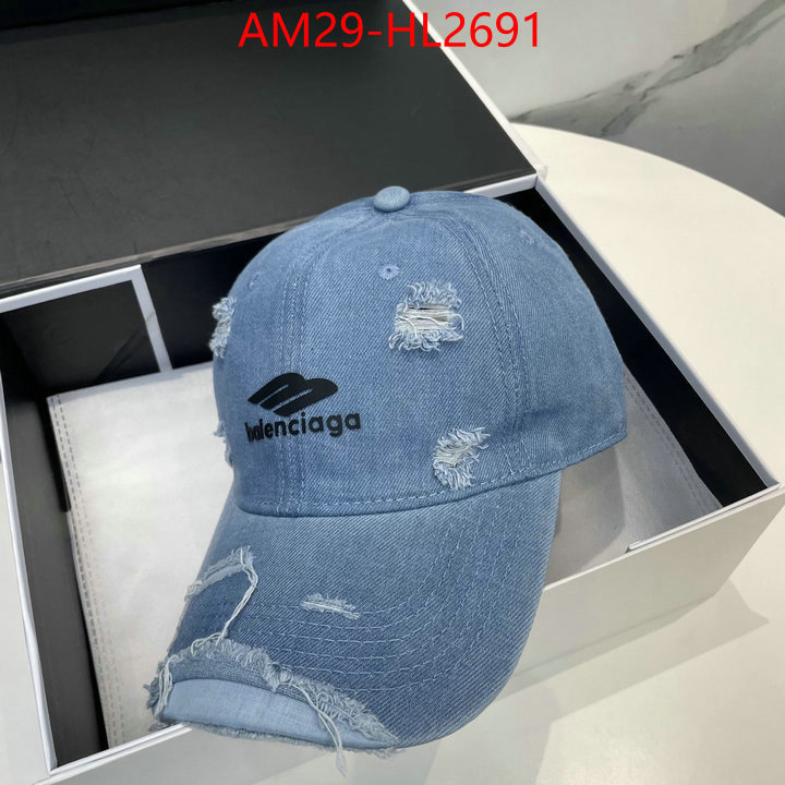 Cap(Hat)-Balenciaga styles & where to buy ID: HL2691 $: 29USD