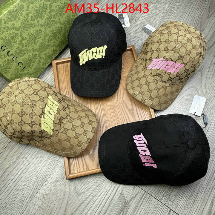 Cap(Hat)-Gucci wholesale sale ID: HL2843 $: 35USD
